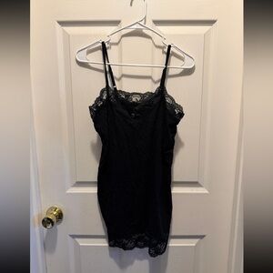Torrid Black Lace Tank Top